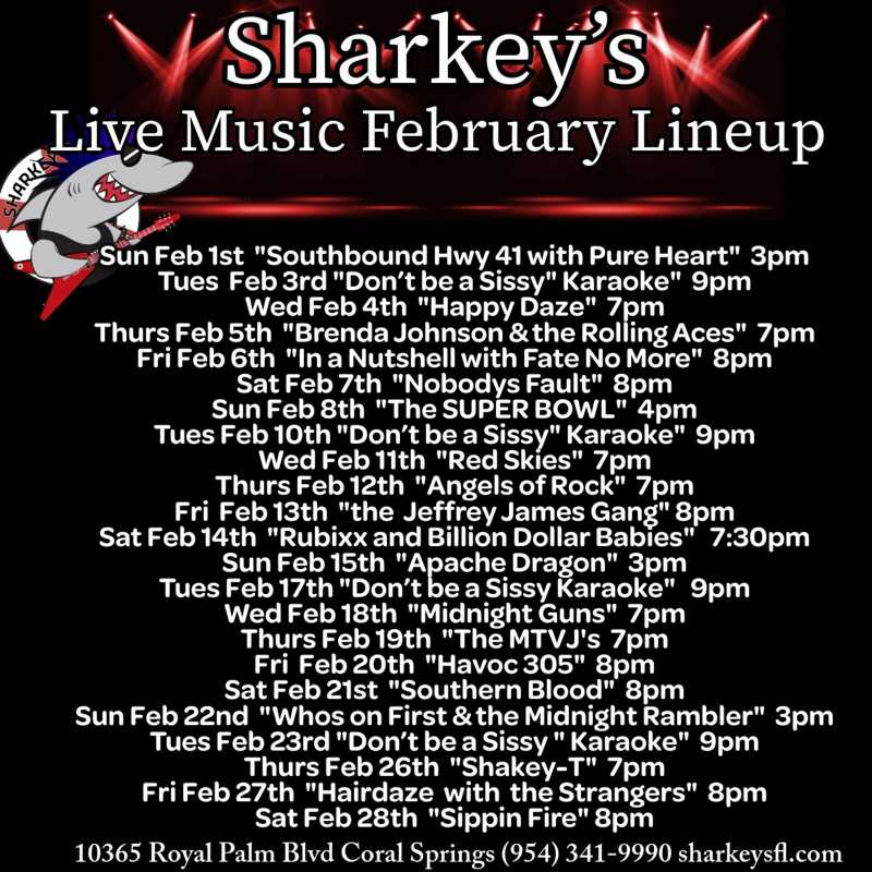 february live music